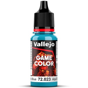 Acrilico Game Color, Azul Eléctrico. New. Bote 18 ml. Marca Vallejo. Ref: 72.023, 72023.