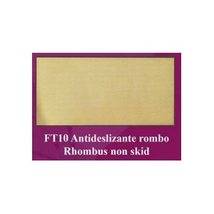 Fotograbado Antideslizante rombo, Escala 1:35. Marca Nimix. Ref: FT10.