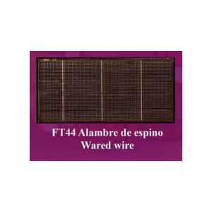 Fotograbado Alambre de Espino, Escala 1:35. Marca Nimix. Ref: FT44.