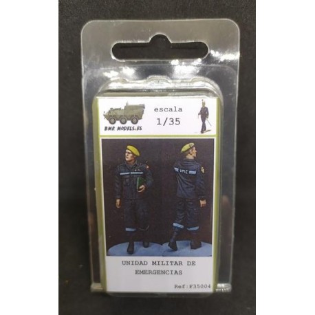Soldado Unidad Militar de Emergencias UME. 1:35. Marca BMR. Ref: 3F35004.