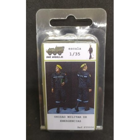 Soldado Unidad Militar de Emergencias UME. 1:35. Marca BMR. Ref: 3F35004.