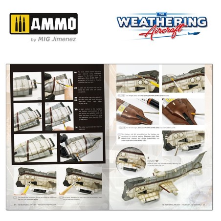 The Weathering Aircraft Número 22. LUCES Y SOMBRAS (Castellano). Marca Ammo Mig. Ref: A MIG 5122.