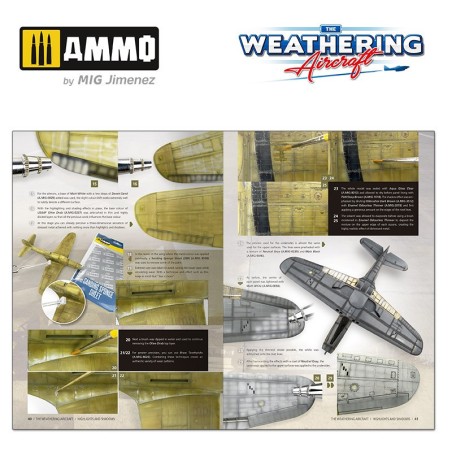 The Weathering Aircraft Número 22. LUCES Y SOMBRAS (Castellano). Marca Ammo Mig. Ref: A MIG 5122.
