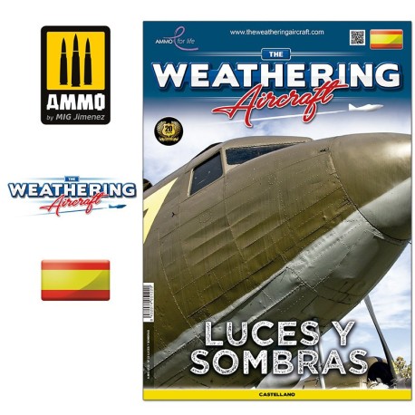The Weathering Aircraft Número 22. LUCES Y SOMBRAS (Castellano). Marca Ammo Mig. Ref: A MIG 5122.