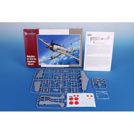 Nakajima Ki-43-II Kó Hajabusa/Oscar. Escala 1:72. Marca Special Hobby. Ref: 72170.