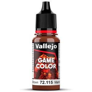 Acrilico Game Color, Marrón Mugre, New. Bote 18 ml. Marca Vallejo. Ref: 72.115, 72115.
