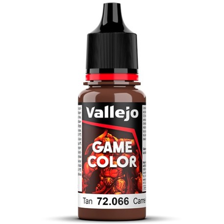 Acrilico Game Color, Carne Marrón, New. Bote 18 ml. Marca Vallejo. Ref: 72.066, 72066.