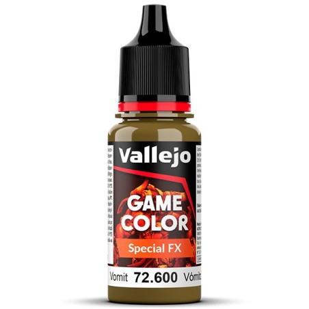 Acrilico Game Color, Vómito. NEW. Bote 18 ml. Marca Vallejo. Ref: 72.600, 72600.