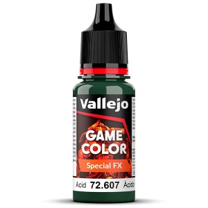 Acrilico Game Color, Ácido. NEW. Bote 17 ml. Marca Vallejo. Ref: 72.607, 72607.