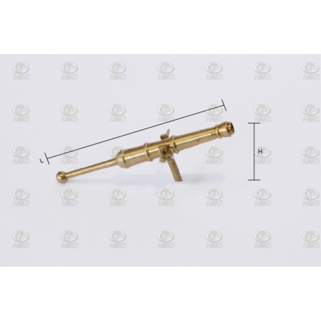 Culverinas tipo B, 32 mm. 10 ud. Marca Amati. Ref: 415004, 4150/04.