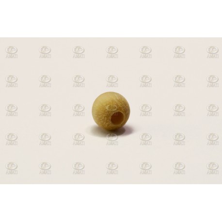 Bola lisa con agujero, 4 mm. 20 uds. Marca Amati. Ref: 438015, 4380/04, 438004.