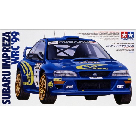 Subaru Impreza WRC ’99. Escala 1:24. Marca Tamiya. Ref: 24218.