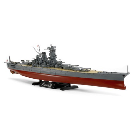 Musashi Japanese Battleship. Escala: 1:350. Marca: Tamiya. Ref: 78031.