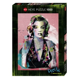 Marilyn  People. Puzzle vertical, 1000 pz. Marca Heye. Ref: 29710.