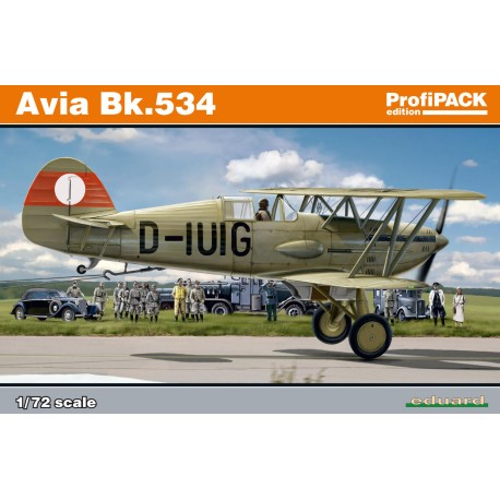 Avia BK.534. Escala 1:72. Marca Eduard. Ref: 70105.