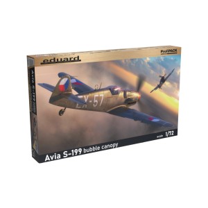 Avia S-199 bubble canopy. Escala 1:72. Marca Eduard. Ref: 70151.