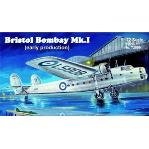 Bristol Bombay Mk.I early production. Escala 1:72. Marca Valom. Ref: 72099.