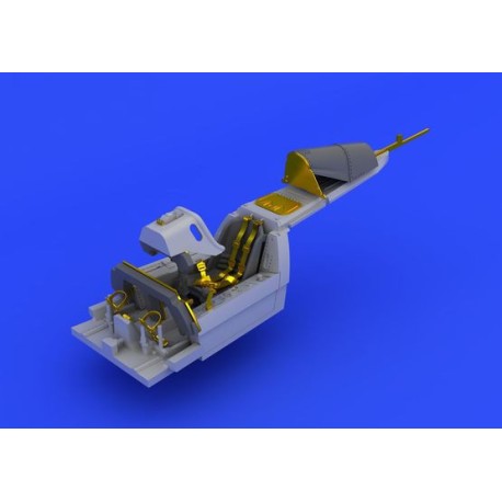 Fw 190A-8 cabina, cockpit. Escala 1:72. Marca Eduard. Ref: 672081.