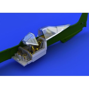 Fw 190A-8 cabina, cockpit. Escala 1:72. Marca Eduard. Ref: 672081.