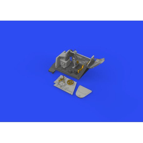 S-199 cockpit bubble canopy PRINT. Escala 1:72. Marca Eduard. Ref: 672289.