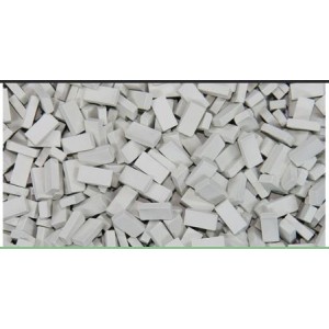 Ladrillos Gris claro. ALEMANIA ENTRE 1850 Y 1950. 500 unidades. Escala 1:32 y 1:35. Marca Juweela. Ref: 23008.