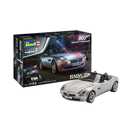 BMW Z8 (James Bond 007) "The World Is Not ". NOVEDAD. Escala 1:24. Marca Revell. Ref: 05662.