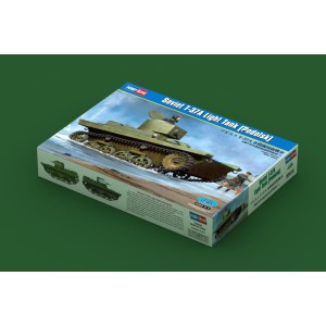 Soviet T-37A Light Tank (Podolsk). Escala 1:35. Marca Hobby Boss. Ref: 83819. 2