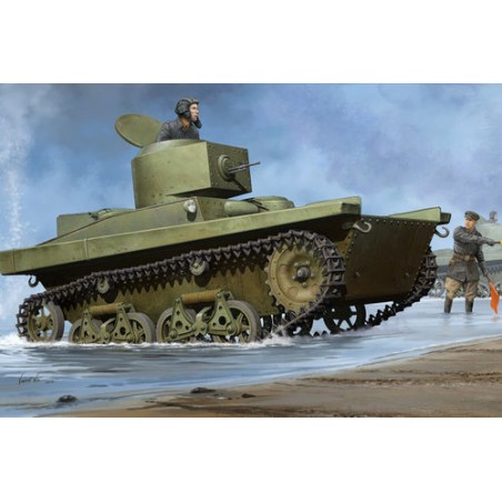 Soviet T-37A Light Tank (Podolsk). Escala 1:35. Marca Hobby Boss. Ref: 83819.