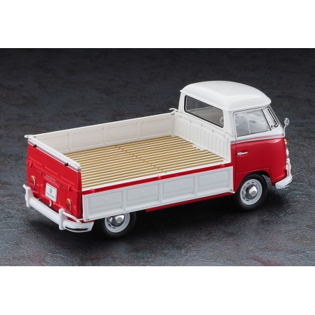 Volkswagen Type 2 Pick-Up Truck "Red/White Paint". Escala 1:24. Marca Hasegawa. Ref: 20566.