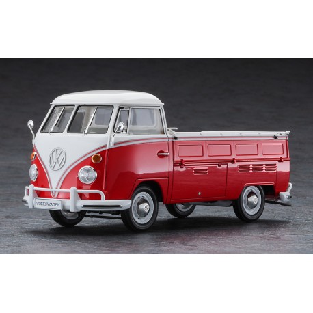Volkswagen Type 2 Pick-Up Truck "Red/White Paint". Escala 1:24. Marca Hasegawa. Ref: 20566.