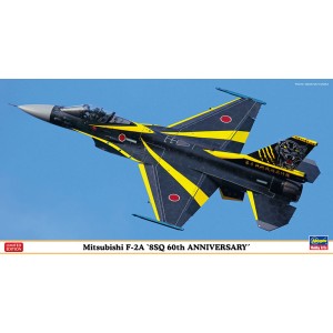 Mitsubishi F-2A '8SQ 60th Anniversary'. Escala 1:48. Marca Hasegawa. Ref: 07517.