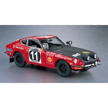 Datsun 240Z "1971 Safari Rally Winner". Escala 1:24. Marca Hasegawa. Ref: 21148.