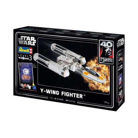 Y-Wing Fighter , Star Wars. Escala 1:72. Marca revell. Ref: 05658.