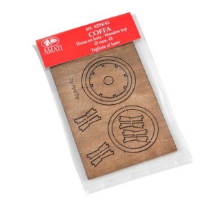 Cofa 42mm cortada al laser. Marca Amati. Ref: 429442, 4294/42.