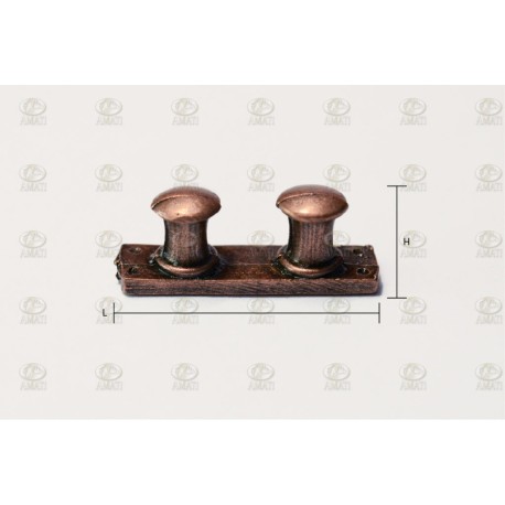 Bita tipo E, metalica, 8mm. 1ud. Marca Amati. Ref: 490908, 4909/08.