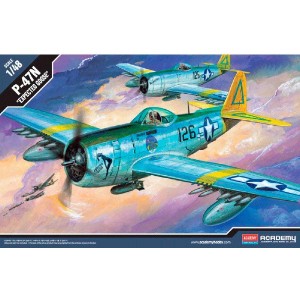P-47N Expected Goose. Escala 1:48. Marca Academy. Ref: 12281.