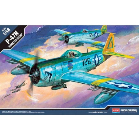 P-47N Expected Goose. Escala 1:48. Marca Academy. Ref: 12281.