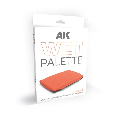 Paleta humeda, wet palette. Marca AK Interactive. Ref: AK9510.
