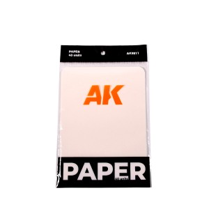 RECAMBIOS DE PAPEL para PALETA HUMEDA. 40ud. Marca Ak-Interactive. Ref: Ak9511.