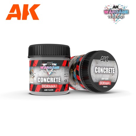 CONCRETE. Bote de 100 ml. Marca AK Interactive. Ref: AK1229.