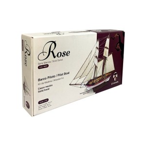 Kit de madera Everships Barco Serie Maciza ROSE. Escala 1:100.Marca Everships. Ref: 498002.