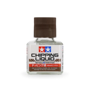 Chipping liquid. Bote 40 ml. Marca Tamiya. Ref: 87225.