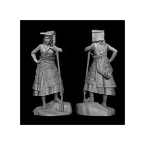 Michelina di Cesare, 90mm. Marca Kilgore HD Miniature. Ref: Michelina. 2