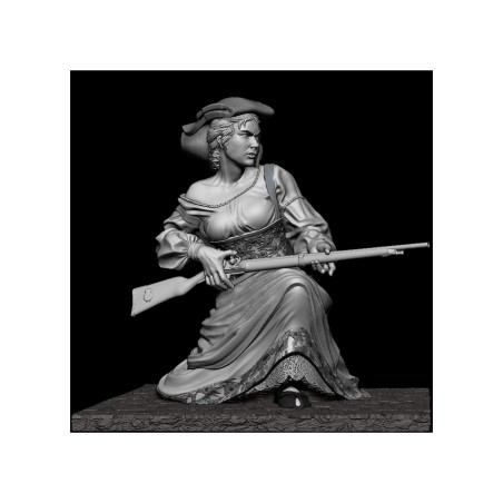 Francesca la Gamba, 90mm. Marca Kilgore HD Miniature. Ref: Francesca.