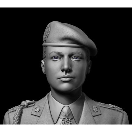 S.A.R. Dama Cadete Borbón Ortiz, Leonor - Princesa de Asturias. Marca Kilgore HD Miniature. Ref: LEONOR.