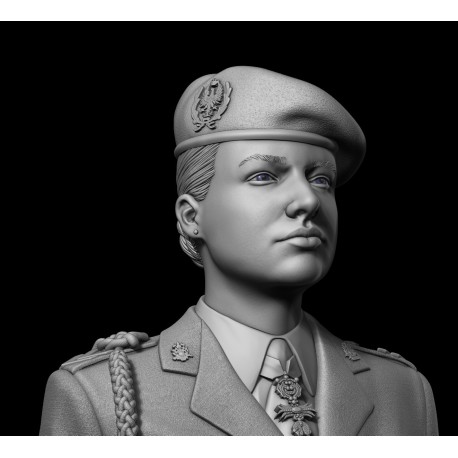S.A.R. Dama Cadete Borbón Ortiz, Leonor - Princesa de Asturias. Marca Kilgore HD Miniature. Ref: LEONOR.