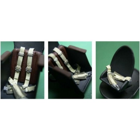 German Aircraft SeatBelt Set. Escala 1:72. Marca Finemolds. Ref: NA1.
