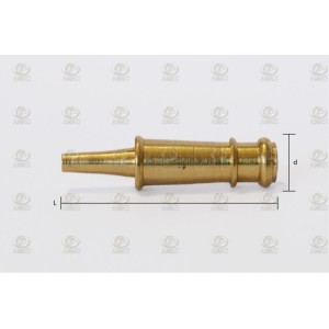 Tubo de Cañón falso, 12 mm. 10 Unids. Marca Amati. Ref: 4175/12, 417512