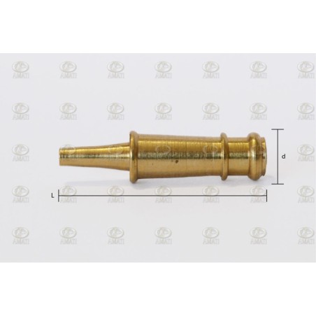 Tubo de Cañón falso, 12 mm. 10 Unids. Marca Amati. Ref: 4175/12, 417512