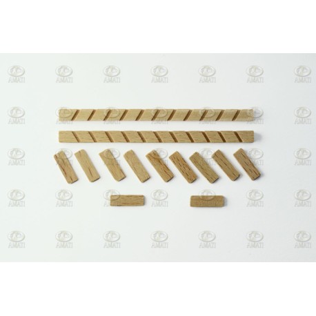 Escalera larga 12mm. 1ud. Marca Amati. Ref: 4320/12, 4232012.
